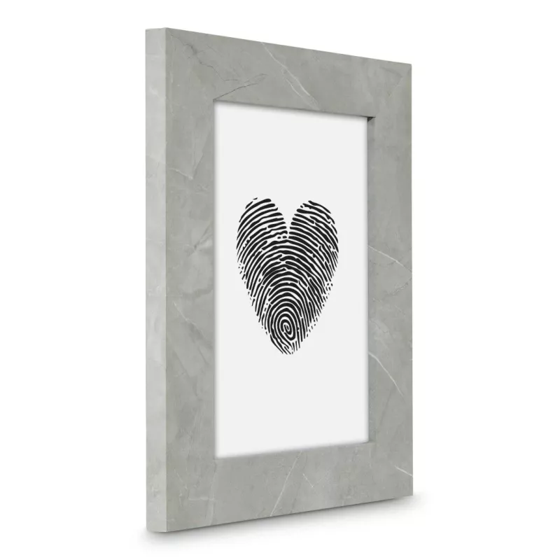 HAMA Lio viena attēla rāmis, MDF, pelēks, 13×18 cm foto, FSC sertificēts