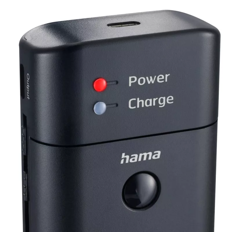 Bateriju lādētājs HAMA 00081390 digitālo kameru baterijām — USB, saderīgs ar Li‑Ion un NiMH, 5 V ieeja