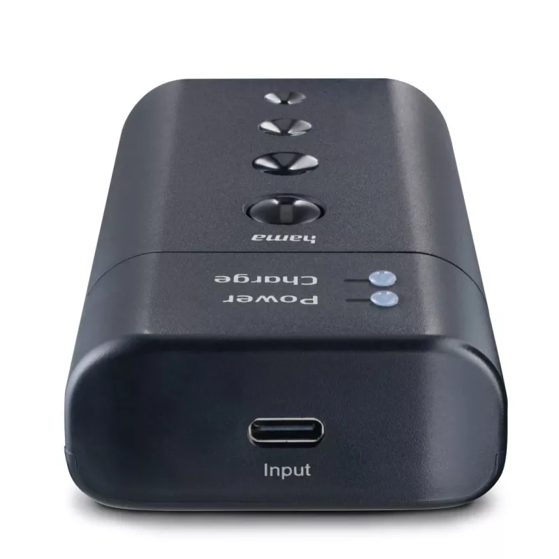 Bateriju lādētājs HAMA 00081390 digitālo kameru baterijām — USB, saderīgs ar Li‑Ion un NiMH, 5 V ieeja