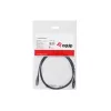 Equip USB 4 Īpaši plāns C uz C kabelis, 1,2 m, PD240W, 4K/60Hz, 40Gbps, melns