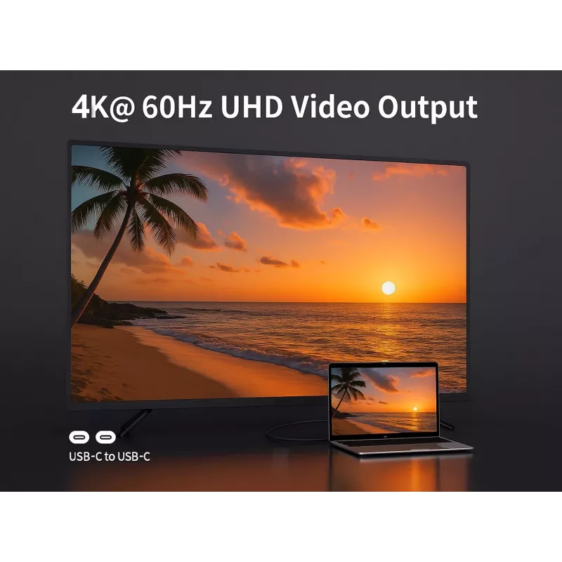 Equip USB 4 Īpaši plāns C uz C kabelis, 1,2 m, PD240W, 4K/60Hz, 40Gbps, melns