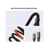 USB-C uz 2x USB-C Y-uzlādes kabelis EQUIP 1.5m PD 140W, USB 2.0, melns