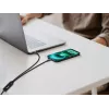 USB-C uz 2x USB-C Y-uzlādes kabelis EQUIP 1.5m PD 140W, USB 2.0, melns