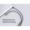 USB-C uz 2x USB-C Y-uzlādes kabelis EQUIP 1.5m PD 140W, USB 2.0, melns