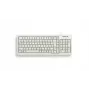 Cherry XS G84-5200LCMCH-0 tastatūra, pilna izmēra, 104 taustiņi, USB, Šveices, pelēka