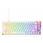 Mehāniskā spēļu tastatūra Cherry K5 Pro TMR Compact — 65% vadu USB, QWERTZ, RGB, oranža/balta
