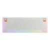 Mehāniskā spēļu tastatūra Cherry K5 Pro TMR Compact — 65% vadu USB, QWERTZ, RGB, oranža/balta