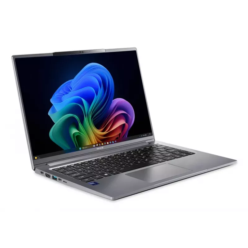 TERRA Mobile 1471L Copilot+ PC Intel Core Ultra 7 258V Portatīvais dators 35.6 cm (14 collas) WUXGA 32 GB DDR5-SDRAM 1 TB SSD Wi-Fi 7 (802.11be) Windows 11 Pro German Pelēks