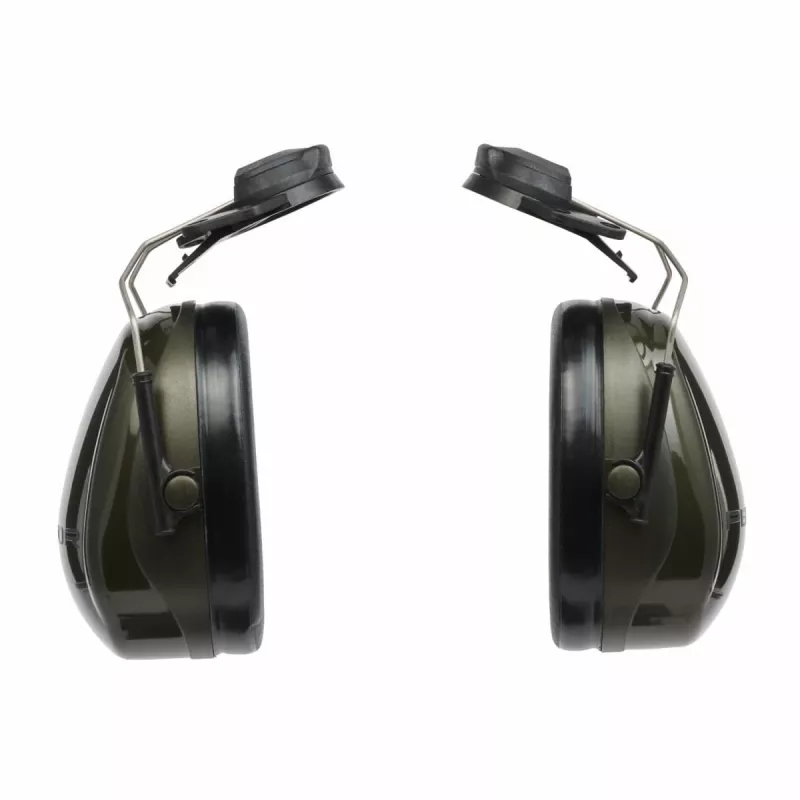 Ausu aizsardzības austiņas 3M H520P3E-410-GQ ķiveres stila melnas