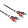 Audio kabelis Hama 00205086 2,5 m 2xRCA vīrišķais melns
