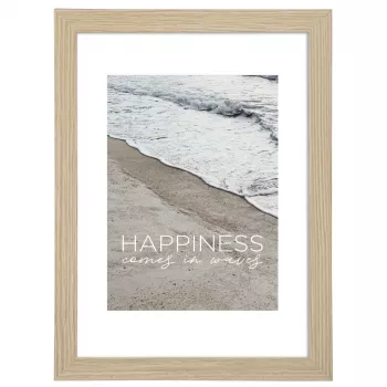 Hama Waves viens attēla rāmis ozolkoka