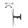 Hama 00220823 TV stiprinājums/statīvs 165,1 cm (65 collas) melns
