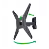 Hama 00220823 TV stiprinājums/statīvs 165,1 cm (65 collas) melns