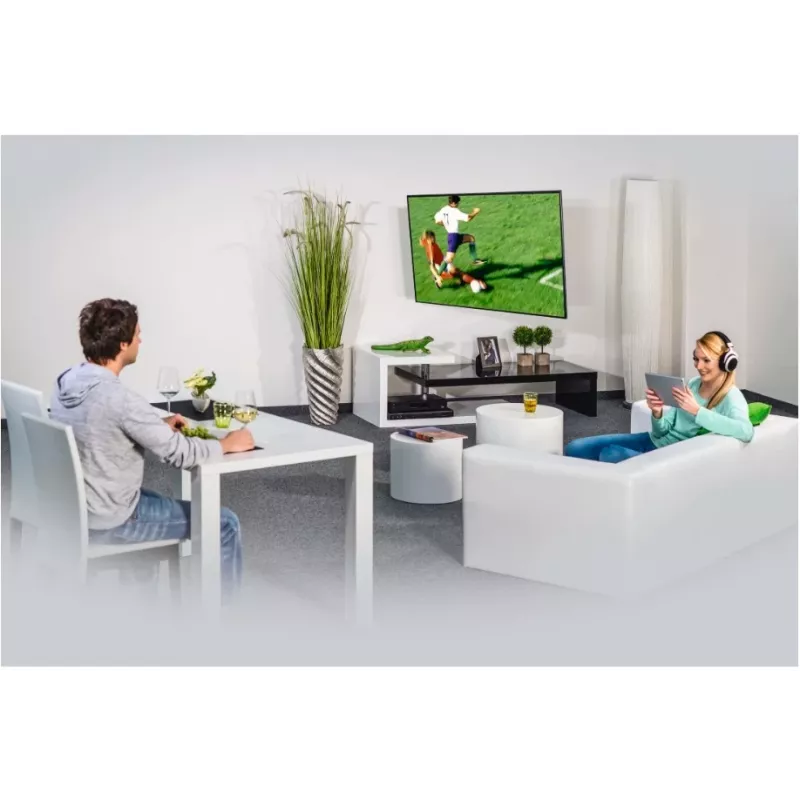Hama 00220823 TV stiprinājums/statīvs 165,1 cm (65 collas) melns