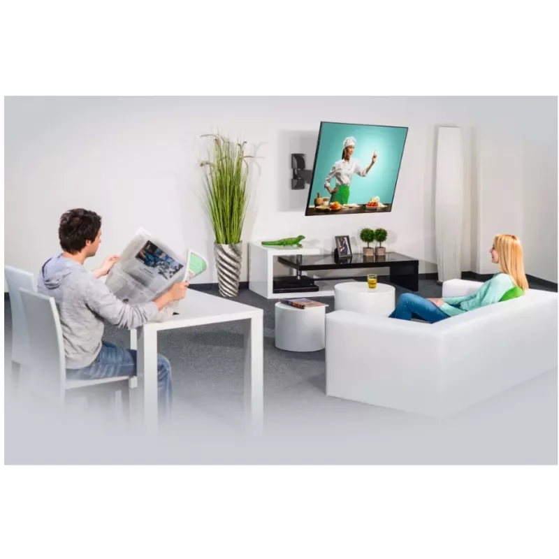 Hama 00220823 TV stiprinājums/statīvs 165,1 cm (65 collas) melns
