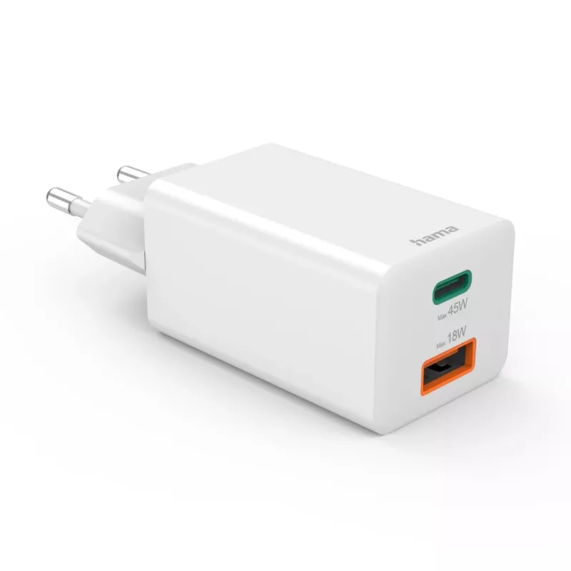 Hama 00125141 mobilās ierīces lādētājs Universāls Balts Maiņstrāva Ātrā uzlāde Iekštelpām
