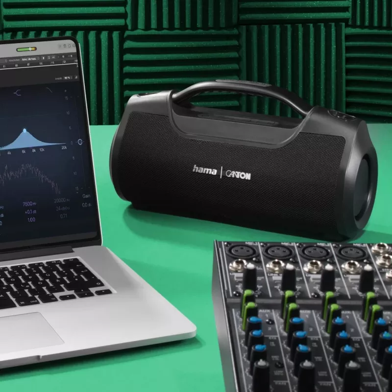 Hama Mate Pro MK II stereo portatīvais skaļrunis melns 60 W