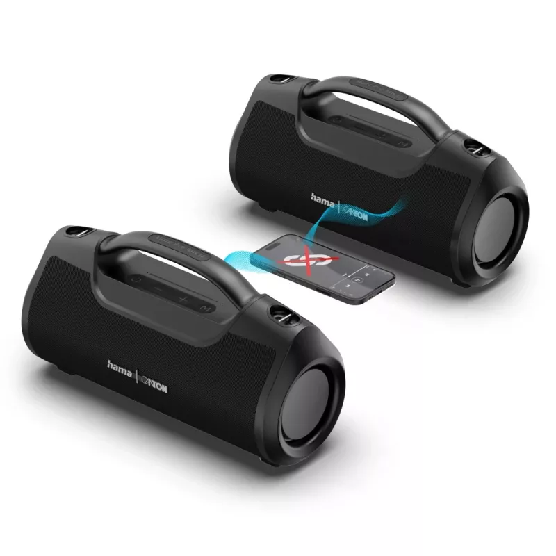 Hama Mate Pro MK II stereo portatīvais skaļrunis melns 60 W