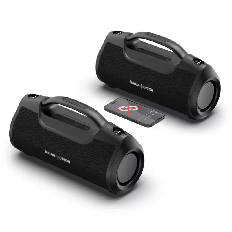 Hama Mate Pro MK II stereo portatīvais skaļrunis melns 60 W