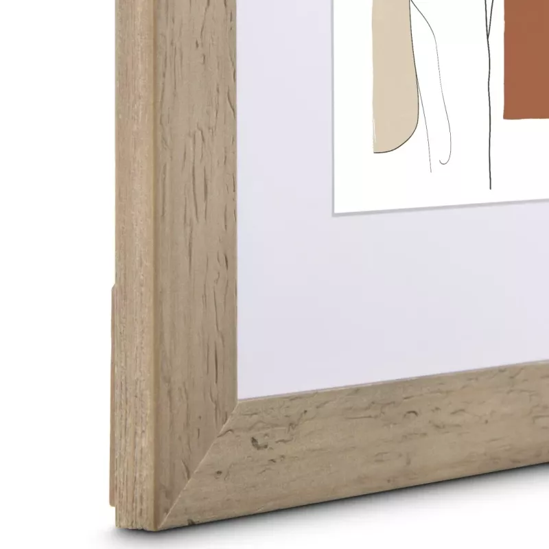 Hama Albero viens attēlu rāmītis taupe
