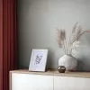 Hama Flora vienvietīgais attēla rāmītis balts