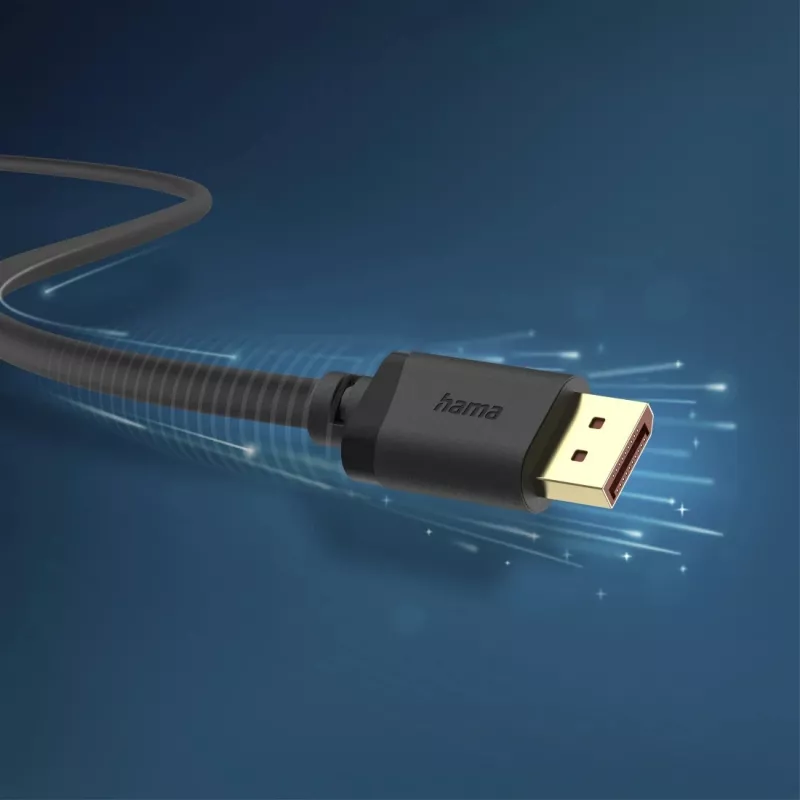 Hama 00202032 DisplayPort kabelis 2 m melns