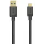 Hama 00202005 USB kabelis USB 3.2 Gen 1 (3.1 Gen 1) 0,75 m USB A USB C melns