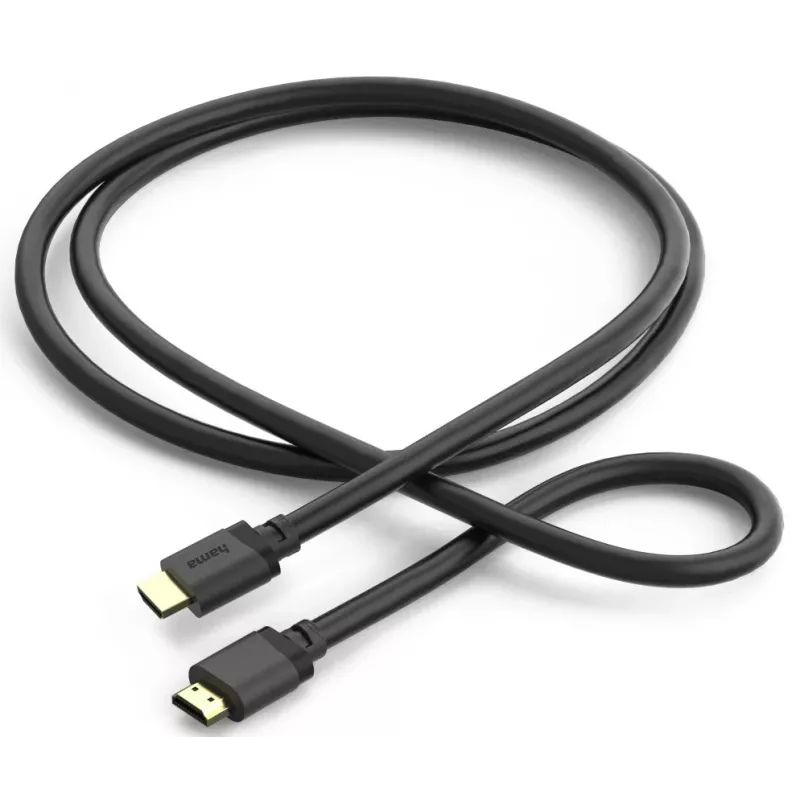 Hama 00202028 HDMI kabelis 2 m HDMI Type A (Standard) melns