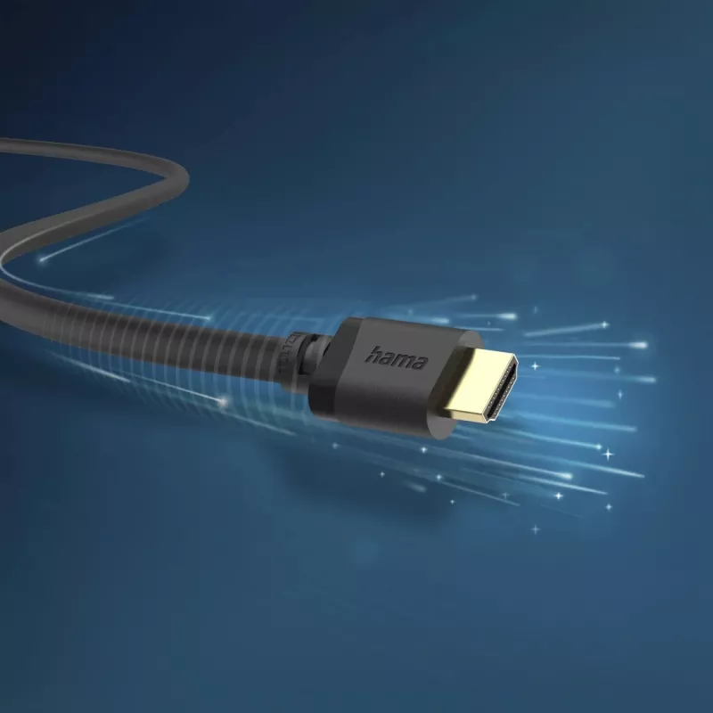 Hama 00202028 HDMI kabelis 2 m HDMI Type A (Standard) melns