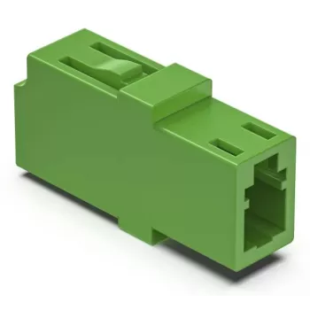 Hama 00200801 optiskās šķiedras adapteris LC/APC 1 gab. zaļš