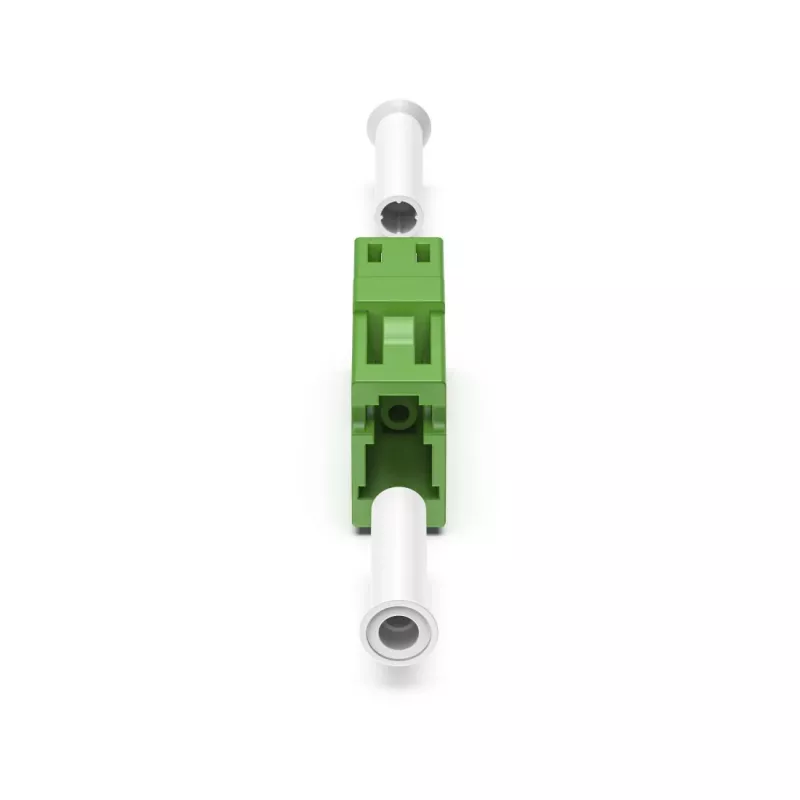 Hama 00200801 optiskās šķiedras adapteris LC/APC 1 gab. zaļš