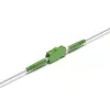 Hama 00200801 optiskās šķiedras adapteris LC/APC 1 gab. zaļš