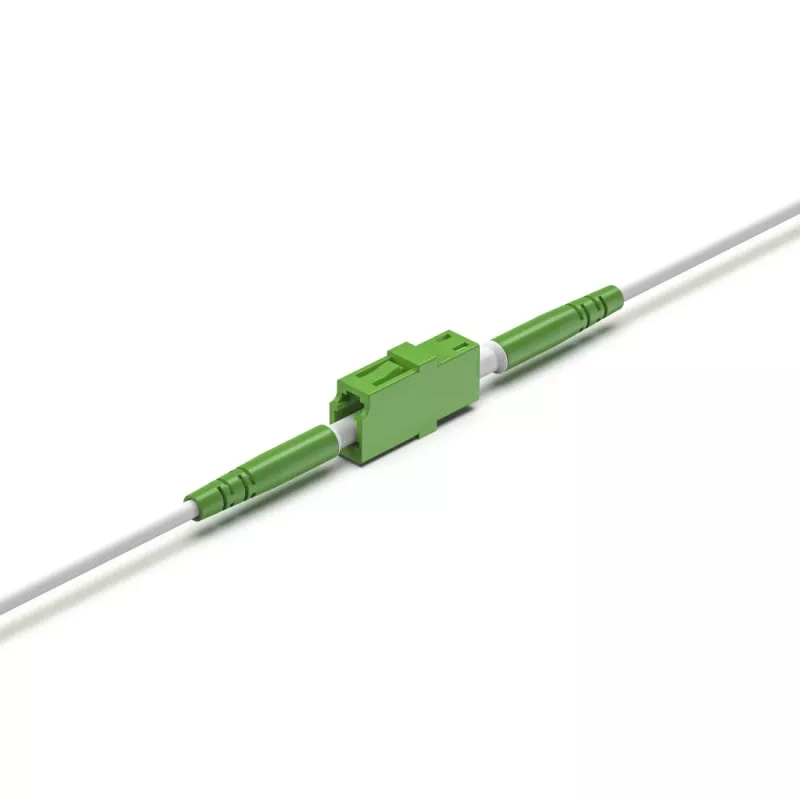 Hama 00200801 optiskās šķiedras adapteris LC/APC 1 gab. zaļš