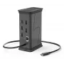 Hama 00200150 saskarnes centrs USB Type-C 5000 Mbit/s