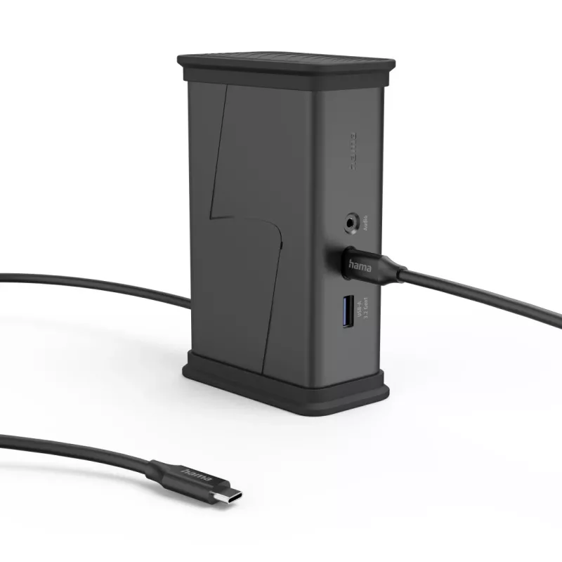 Hama 00200150 saskarnes centrs USB Type-C 5000 Mbit/s