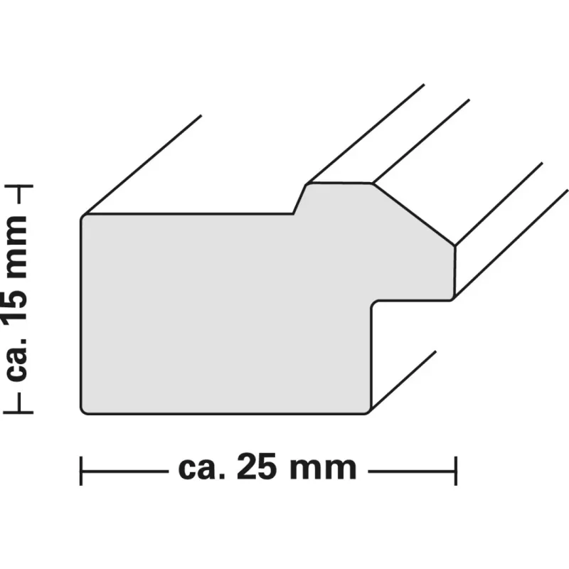 Hama Chic viens attēla rāmis Ozols