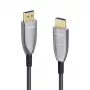 Hama 00202036 HDMI kabelis 20 m HDMI Type A (Standard) Melns, Pelēks, Sudraba