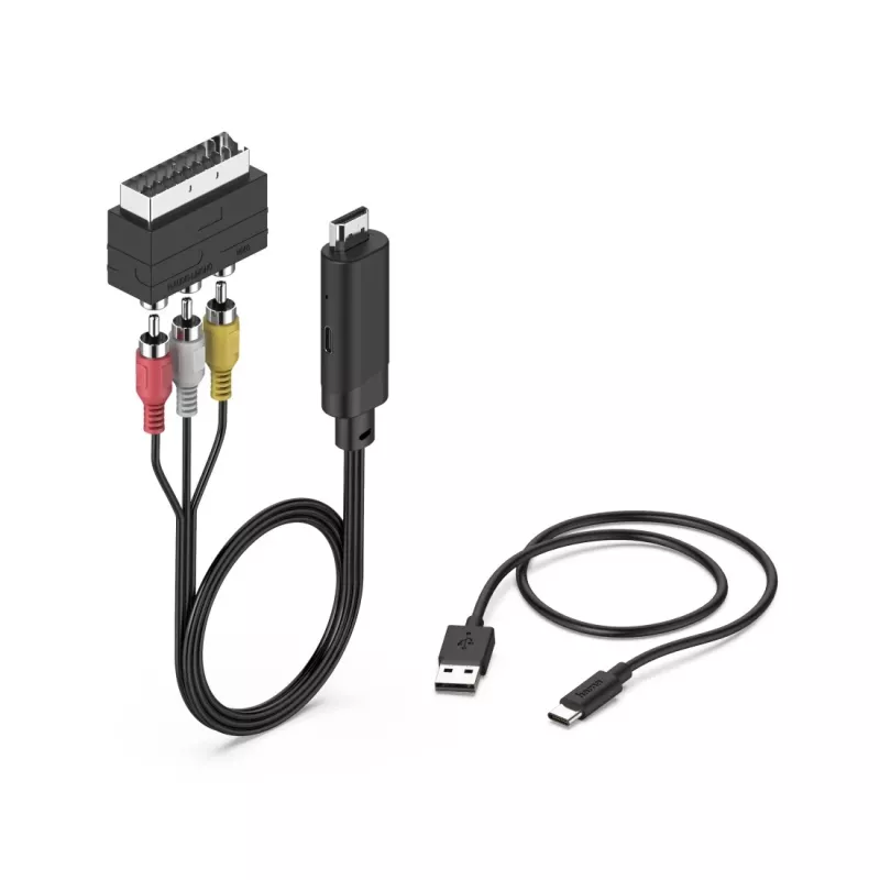 Hama 00205775 video kabeļa adapteris HDMI Type A (Standard) SCART (21-pin) Melns