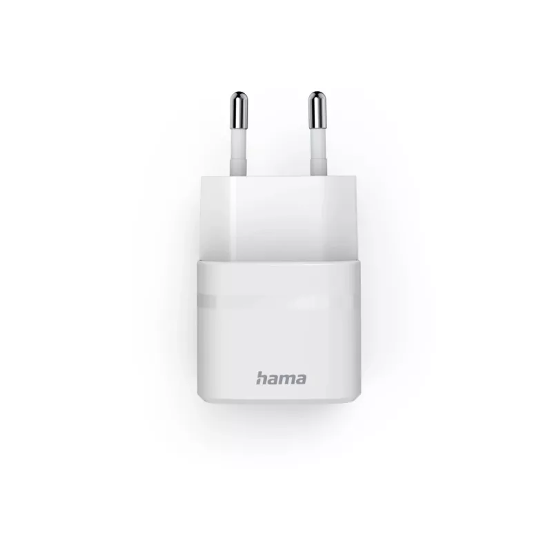 Hama 00201964 mobilās ierīces lādētājs Viedtālrunis, Planšetdators, Ārējais akumulators, Austiņas Balts Maiņstrāva Ātrā uzlāde Iekštelpām