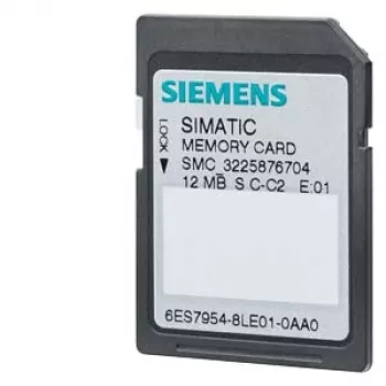 Siemens SIMATIC S7 sērijas atmiņas karte lietošanai ar S7-1x00 CPU/SINAMICS