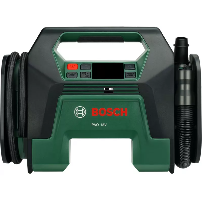 Bosch PAO 18V (Tikai instruments, kartons), Universāls, 10 bāri, 30 l/min, Zaļa, Plastmasa, Baterija