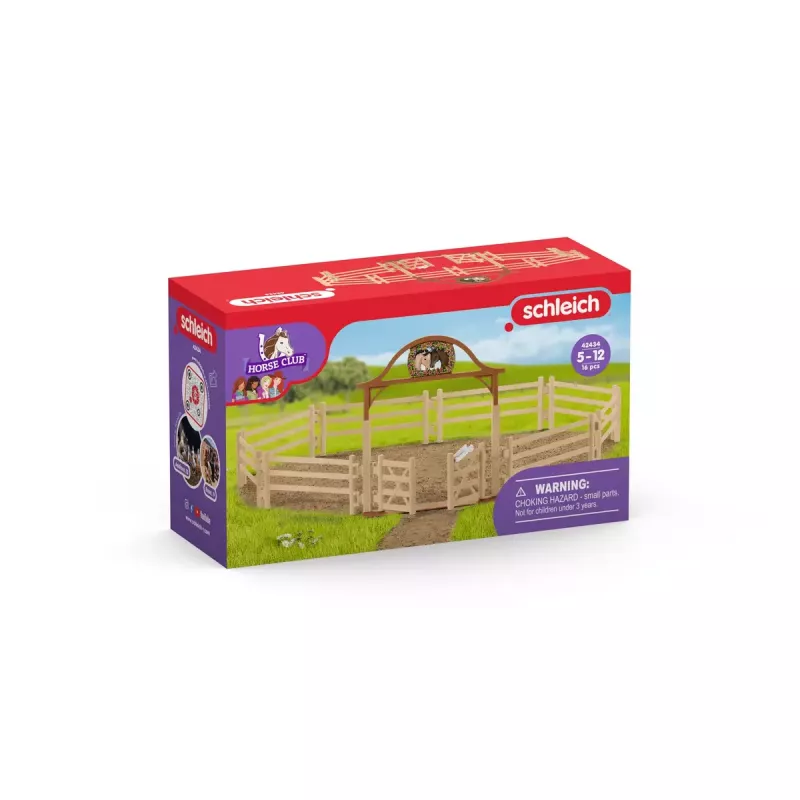 Aploks ar ieejas vārtiem Schleich HORSE CLUB 42434