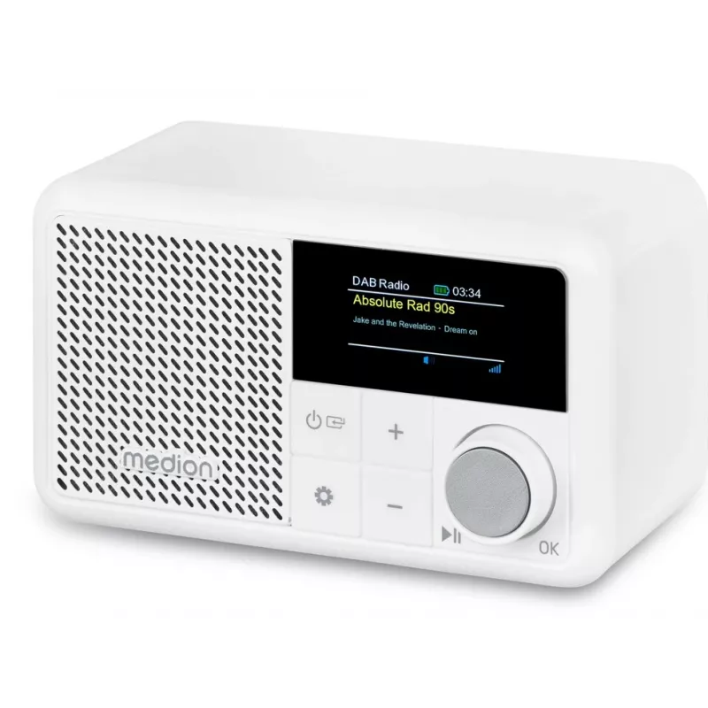 MEDION LIFE S66822 Pārnēsājams digitāls balts