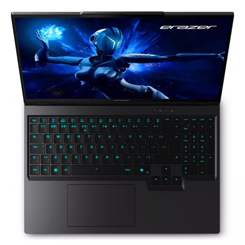 ERAZER Beast 16 X1 Intel Core Ultra 9 275HX klēpjdators 40,6 cm (16 collas) Quad HD+ 32 GB DDR5-SDRAM 2 TB SSD NVIDIA GeForce RTX 5080 Wi-Fi 6E (802.11ax) Windows 11 Home Melns