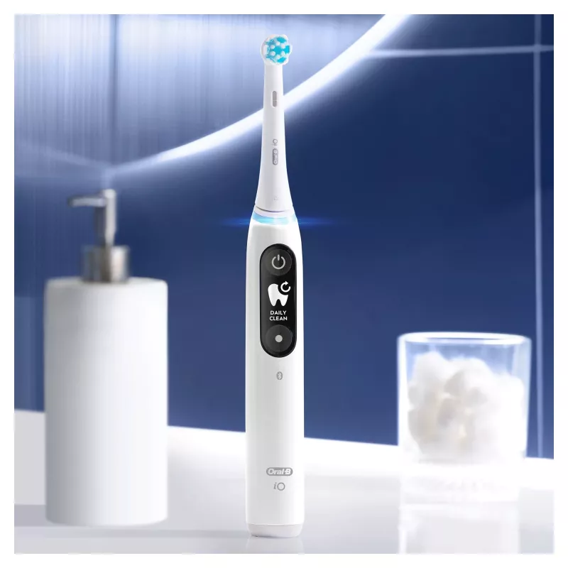 Oral-B iO 80351523 elektriskā zobu birste Pieaugušajiem Vibrējošā zobu birste Melna, Zila