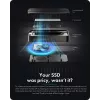 ICY BOX Diamond Case 1980 M.2 NVMe SSD korpuss ar Thunderbolt 5 tehnoloģiju un pārsūtīšanas ātrumu līdz 80 Gbps