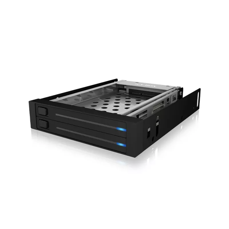 ICY BOX IB-2226StS 8.89 cm (3.5 inch) Storage drive tray Melns