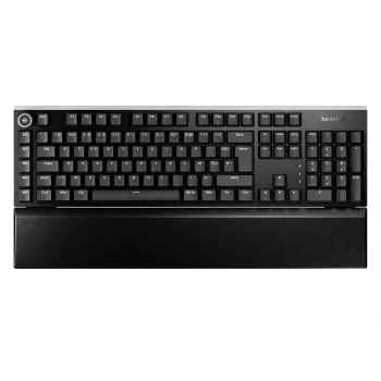 be quiet Light Mount Silent Tactile FR ISO tastatūra spēlēm USB AZERTY franču melna