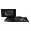 be quiet Dark Mount Silent Linear FR ISO tastatūra Spēlēm USB AZERTY franču melna