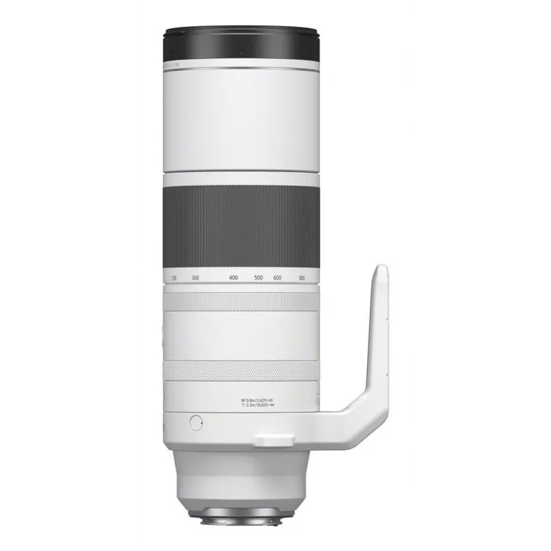 Canon RF 200-800 mm F6.3-9 IS USM telefoto objektīvi, melns/balts
